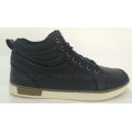 Fashion High Top Lace-up Black Casual Shoes